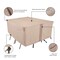 Modern Leisure Monterey Rect/Oval Patio Table & Chair Set Cover, 18 in. L x 82 in. W x 23 in. H, Beige 2912 - alternate 3